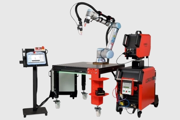 Cobot with TIG machine systems