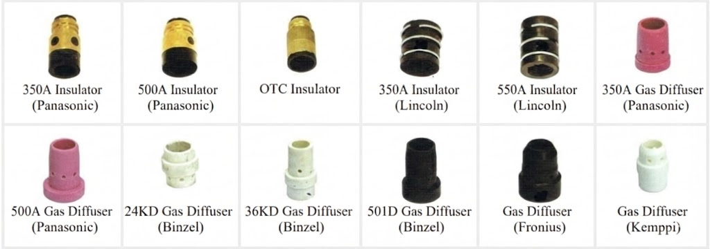 Insulator & Gas Diffuser Series