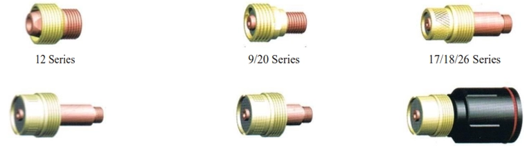 TIG Collets, Collet Bodies & Gas Lenses